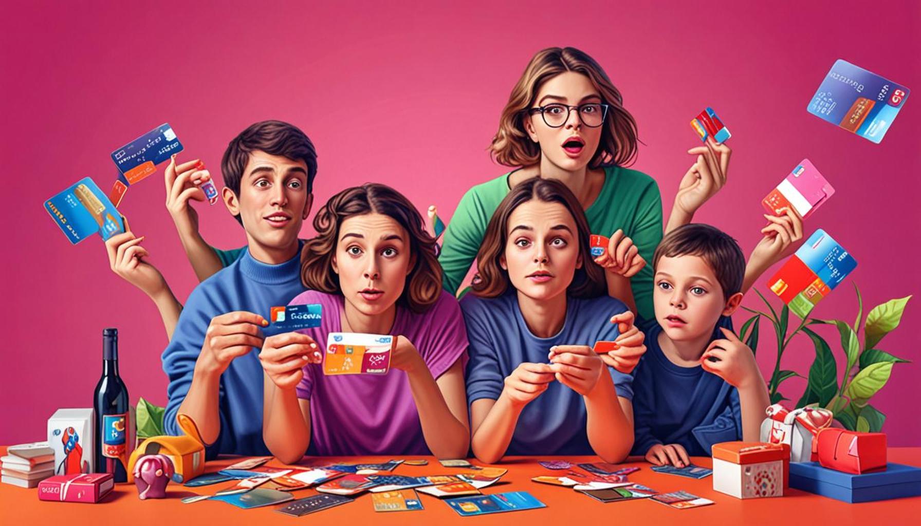 Les effets de l&rsquo;utilisation excessive de la carte de crédit sur les familles françaises