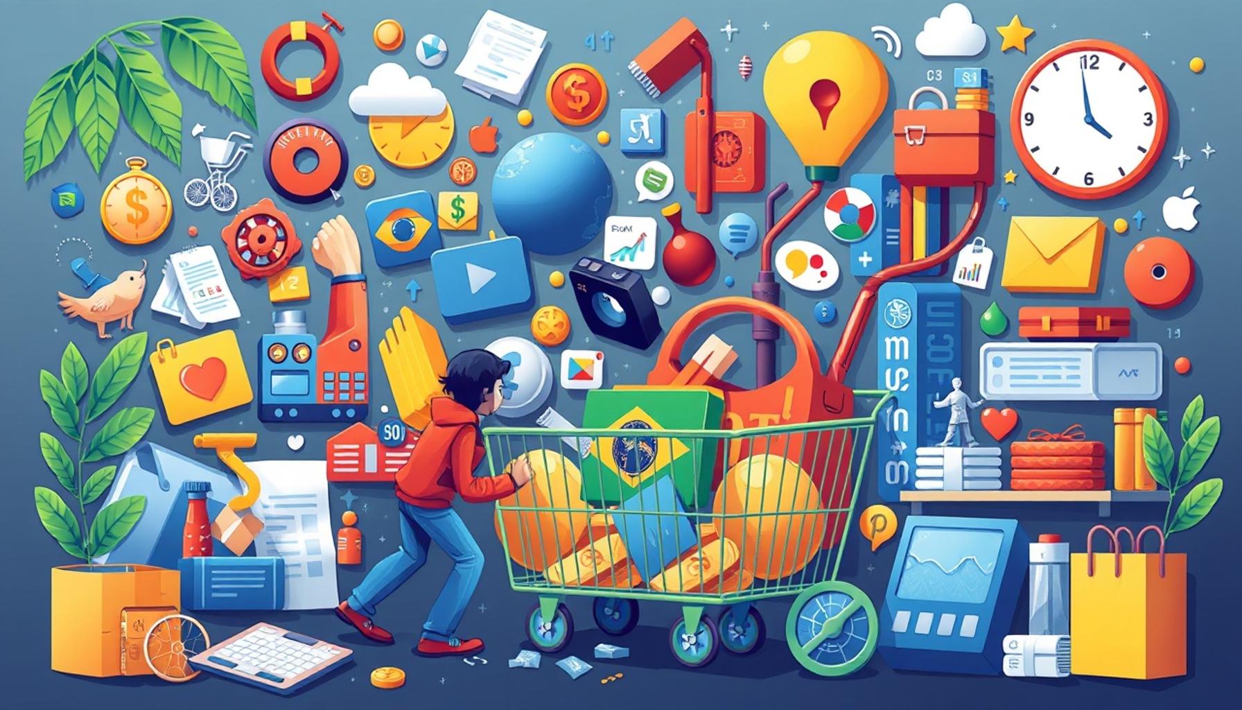 O Papel das Redes Sociais na Influência das Compras Online no Brasil